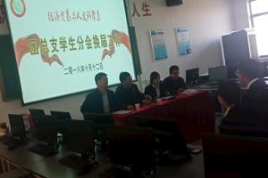 经济贸易与人文科学系召开系团总支、员工分会换届工作会议