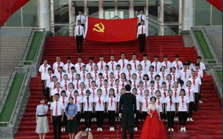 庆祝中国共产党成立96周年红歌大合唱